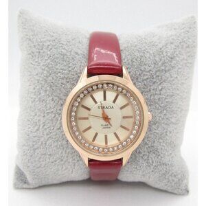 Women Strada Quartz WR Analog 31mm Dial Causal Round Watch (F542)